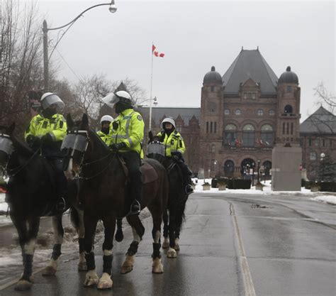 Queen’s Park blocked off to traffic ahead of potential protest, police say